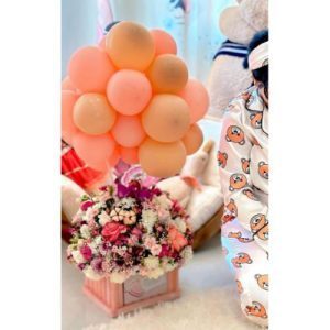 ارسال دسته گل برای تولد دوقلو دختر 4386
