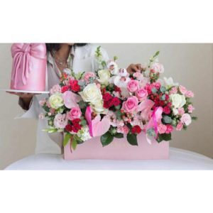 ارسال دسته گل برای تولد کودک 17 ماهه دختر 4576