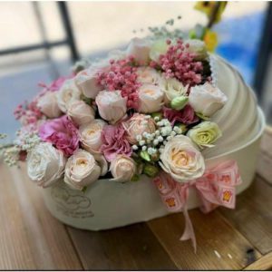ارسال دسته گل برای تولد کودک 8 ماهه پسر 4563
