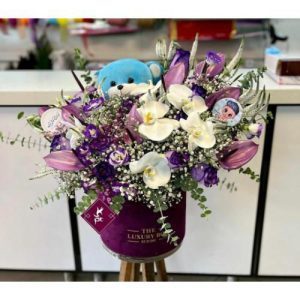 ارسال دسته گل برای تبریک تولد نوه دختر خاله 4456