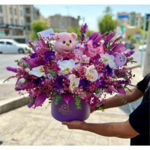 ارسال دسته گل برای تبریک تولد نوه دختر دایی 4460