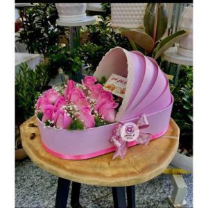 ارسال دسته گل برای تولد کودک 9 ماهه دختر 4566