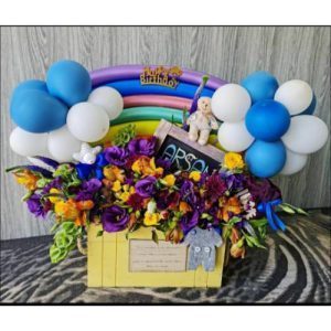 ارسال دسته گل برای تولد بچه 1 ساله 4446
