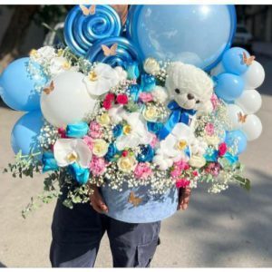 ارسال دسته گل برای جشن 3 ماهگی نوزاد دختر 4850