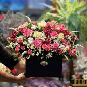 ارسال دسته گل برای پیام تبریک قدم نو رسیده دختر 4288