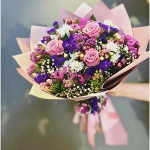 ارسال دسته گل برای قدم نو رسیده عروس 4289