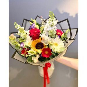 ارسال دسته گل برای تبریک قدم نو رسیده به رفیق 4302