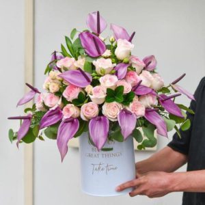 ارسال دسته گل برای تبریک قدم نو رسیده به خاله 4305