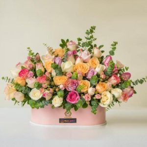 ارسال دسته گل برای تبریک قدم نو رسیده به خواهر 4307