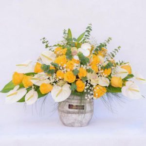 ارسال دسته گل برای قدم نو رسیده دوست 4323