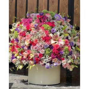 ارسال دسته گل برای تبریک تولد نوزاد به خانم 4598