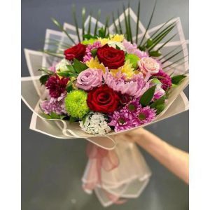 ارسال دسته گل برای تبریک تولد نوزاد به عروس 4635