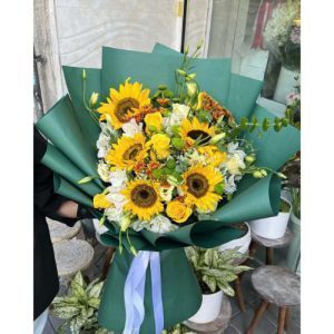 ارسال دسته گل برای تبریک تولد نوزاد دختر به همکار 4645