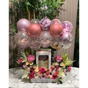 ارسال دسته گل برای تبریک تولد دو ماهگی نوزاد 4639