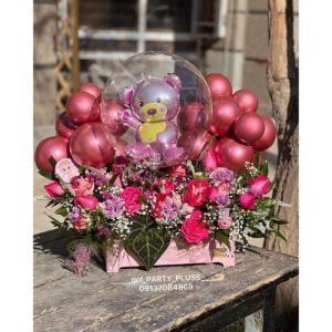 ارسال دسته گل برای تولد نوزاد چهار قلو 4650