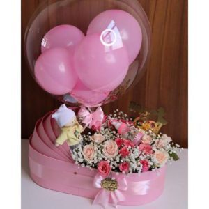 ارسال دسته گل برای 4 ماهگی نوزاد پسر 4762