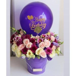 ارسال دسته گل برای 1ماهگی نوزاد سه قلو 4761