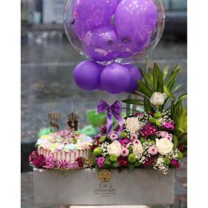 ارسال دسته گل برای 19ماهگی نوزاد سه قلو 4754