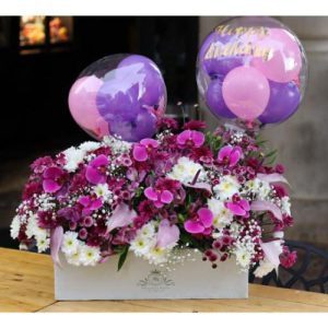 ارسال دسته گل برای 17 ماهگی نوزاد سه قلو 4755