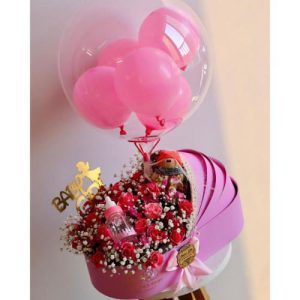 ارسال دسته گل برای 3 ماهگی نوزاد دوقلو 4739