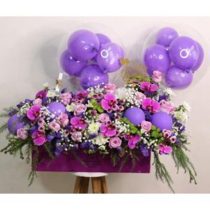 ارسال دسته گل برای 22 ماهگی نوزاد دوقلو 4750