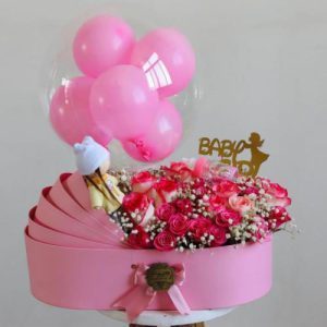 ارسال دسته گل برای 5 ماهگی نوزاد دوقلو 4737