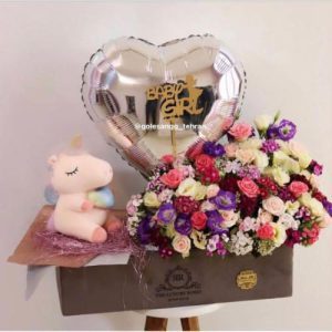 ارسال دسته گل برای 24 ماهگی نوزاد دوقلو 4751