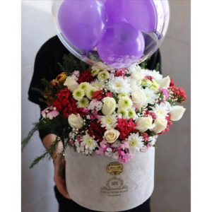 ارسال دسته گل برای 12 ماهگی نوزاد دوقلو 4743