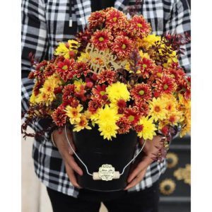 ارسال دسته گل برای جشن دندونی نوزاد سه قلو 4771