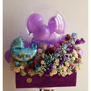 ارسال دسته گل برای جشن تعیین جنسیت بچه خواهر 4799