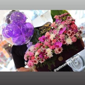 ارسال دسته گل برای جشن تعیین جنسیت بچه خواهرزاده 4801