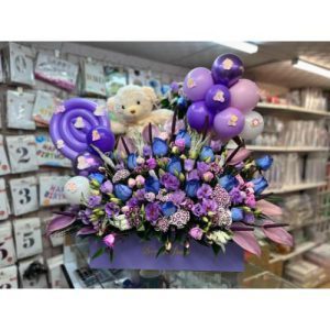 ارسال دسته گل برای تولد کودک 19 ماهه دختر 4579