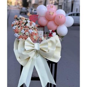 ارسال دسته گل برای تولد کودک 11 ماهه دختر 4569