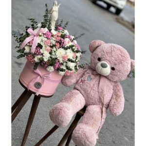 ارسال دسته گل برای تبریک تولد پسر بچه یک ساله 4490